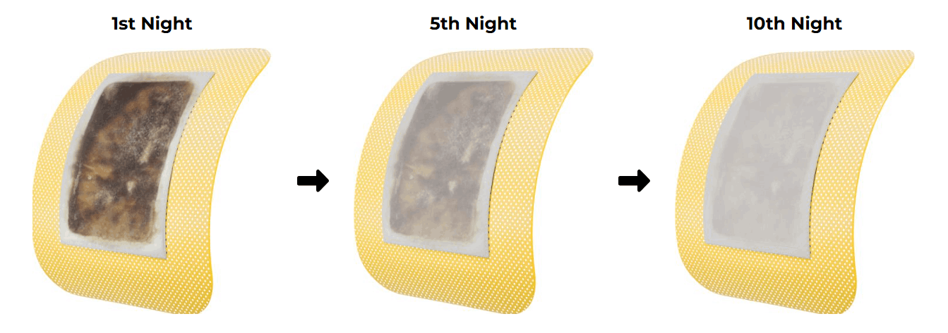 Purisaki Detox Vitamin Foot Patches 15